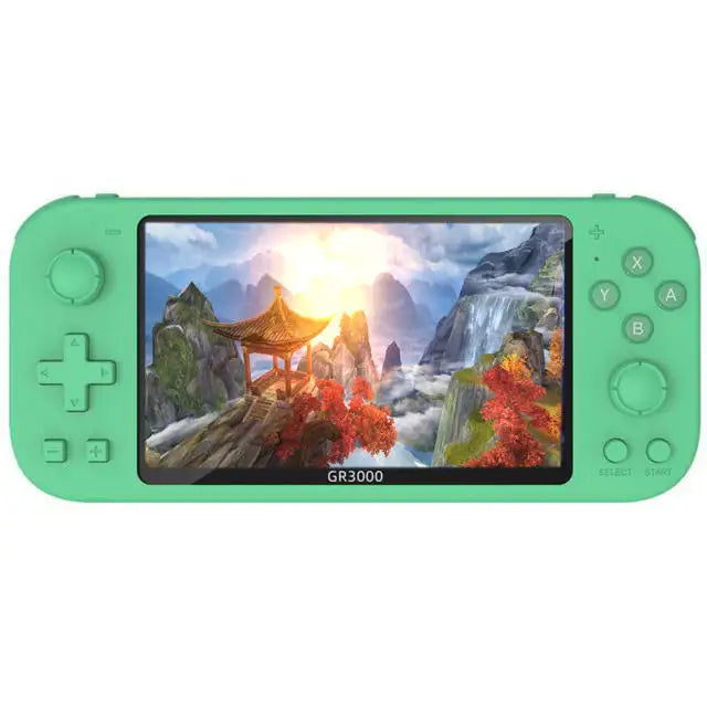 Newest 5.1 Inch HD Dual Controller Portable Retro Arcade Fc GR3000 Handled Game Console - Merit Sell