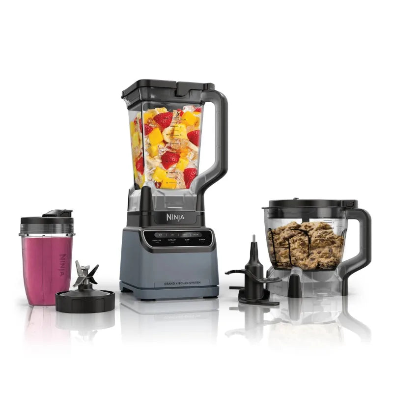 Ninja® Grand Kitchen System 1200, Blender, 4 Preset Auto-iQ® Programs, KS500 - Merit Sell
