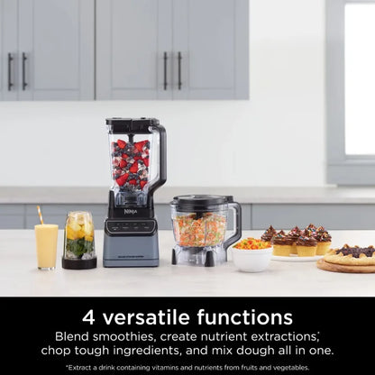 Ninja® Grand Kitchen System 1200, Blender, 4 Preset Auto-iQ® Programs, KS500 - Merit Sell