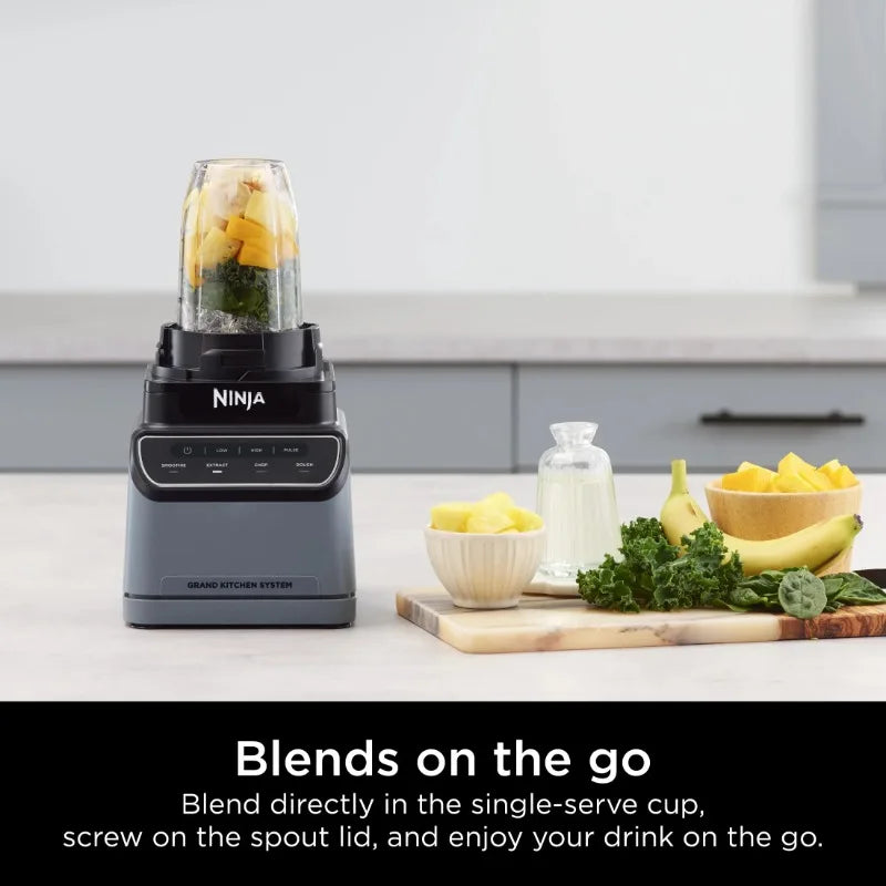 Ninja® Grand Kitchen System 1200, Blender, 4 Preset Auto-iQ® Programs, KS500 - Merit Sell