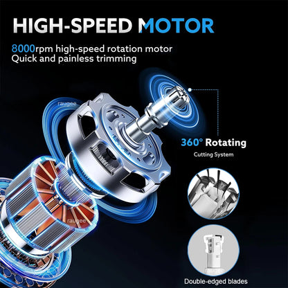 Nose Hair Trimmer Portable Trimmer for Nose Mini Nose and Ear Hair Trimmer Portable Nose Trimmer Rechargeable Trimmer for Man - Merit Sell