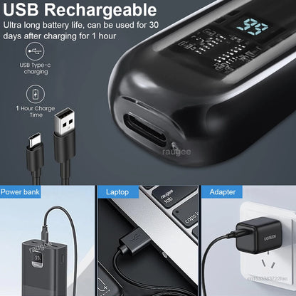 Nose Hair Trimmer Portable Trimmer for Nose Mini Nose and Ear Hair Trimmer Portable Nose Trimmer Rechargeable Trimmer for Man - Merit Sell