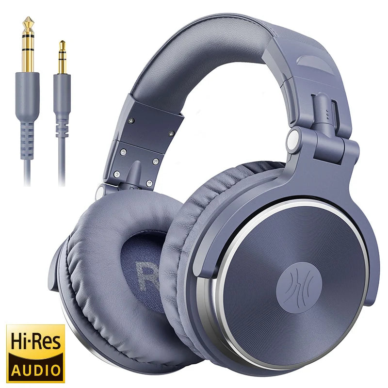 Oneodio Over Ear Headphones Hifi Studio DJ Headphone Wired Monitor Music Gaming Headset Earphone For Phone Computer PC With Mic - Merit Sell