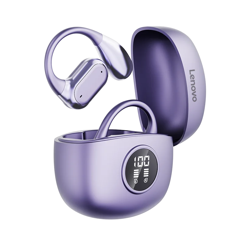 Original Lenovo Q17 Pro OWS Wireless Bluetooth Earphones Gaming Noise Canceling Headphones LED Power Display Sports Headset - Merit Sell