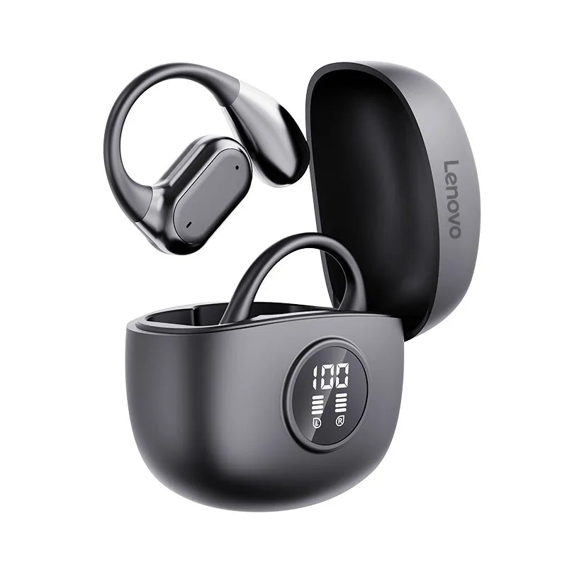 Original Lenovo Q17 Pro OWS Wireless Bluetooth Earphones Gaming Noise Canceling Headphones LED Power Display Sports Headset - Merit Sell