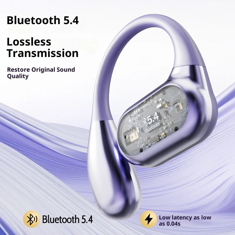 Original Lenovo Q17 Pro OWS Wireless Bluetooth Earphones Gaming Noise Canceling Headphones LED Power Display Sports Headset - Merit Sell
