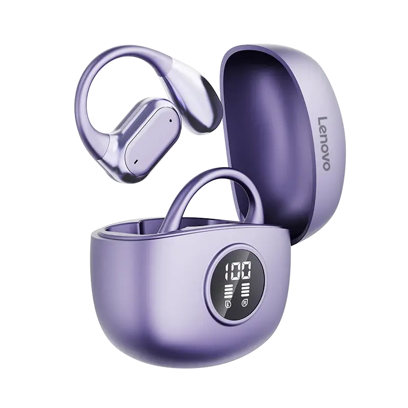 Original Lenovo Q17 Pro OWS Wireless Bluetooth Earphones Gaming Noise Canceling Headphones LED Power Display Sports Headset - Merit Sell