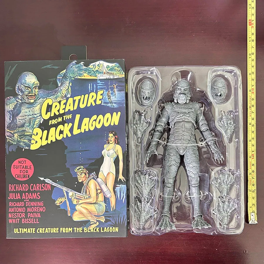 Original NECA Creature from the Black Lagoon Action Figure Horror Film Model Toys Collection Movable Toys Model Room Decoration - Merit Sell