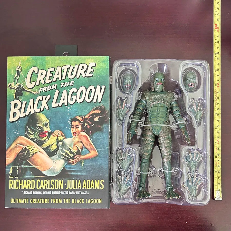 Original NECA Creature from the Black Lagoon Action Figure Horror Film Model Toys Collection Movable Toys Model Room Decoration - Merit Sell