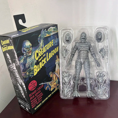 Original NECA Creature from the Black Lagoon Action Figure Horror Film Model Toys Collection Movable Toys Model Room Decoration - Merit Sell