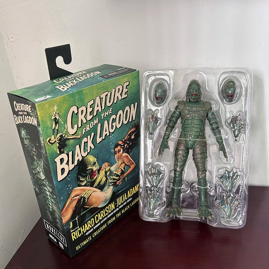 Original NECA Creature from the Black Lagoon Action Figure Horror Film Model Toys Collection Movable Toys Model Room Decoration - Merit Sell