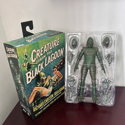 Original NECA Creature from the Black Lagoon Action Figure Horror Film Model Toys Collection Movable Toys Model Room Decoration - Merit Sell