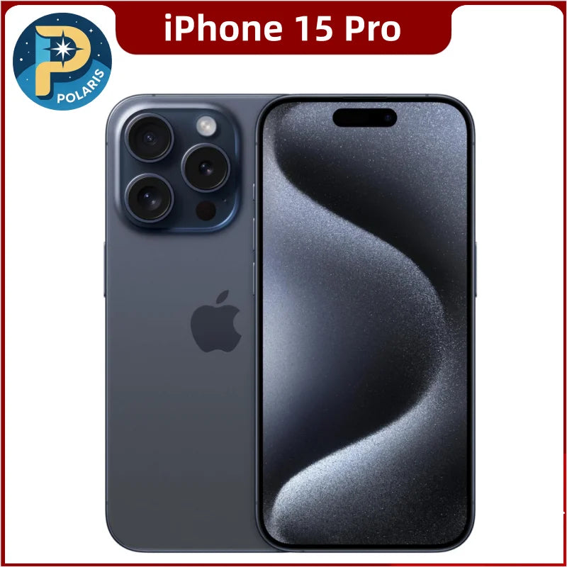 Original iPhone 15 Pro 15Pro 128GB/256GB/512GB/1TB ROM 8GB RAM Sim Free 5G Cell Phone Official Package - Merit Sell