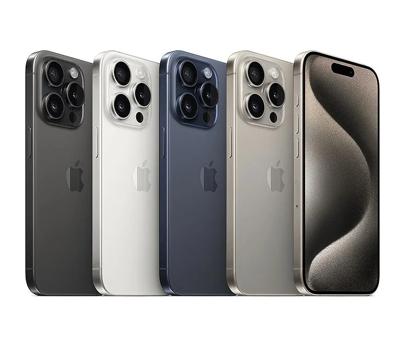 Original iPhone 15 Pro Max 256/512GB 1TB ROM Only eSIM / Physical SIM Card 8GB RAM 6.7" OLED NFC A16 Unlocked 5G Cell Phone - Merit Sell