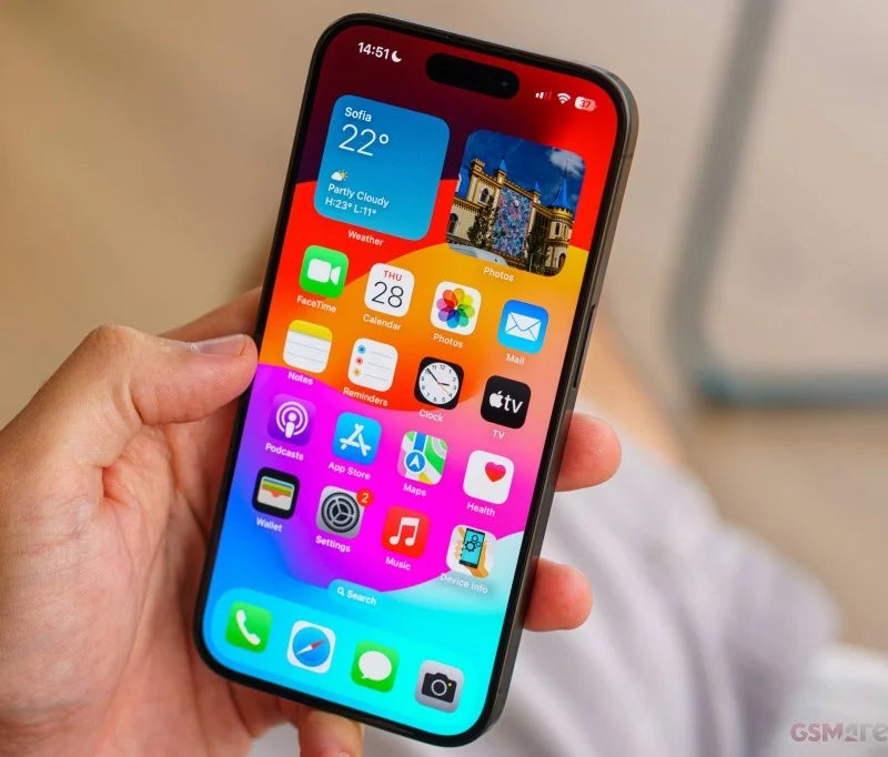 Original iPhone 15 Pro Max 256/512GB 1TB ROM Only eSIM / Physical SIM Card 8GB RAM 6.7" OLED NFC A16 Unlocked 5G Cell Phone - Merit Sell