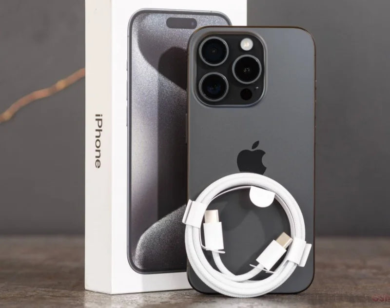 Original iPhone 15 Pro Max 256/512GB 1TB ROM Only eSIM / Physical SIM Card 8GB RAM 6.7" OLED NFC A16 Unlocked 5G Cell Phone - Merit Sell