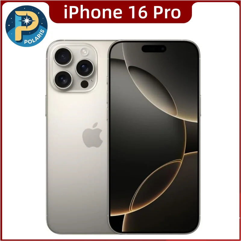 Original iPhone 16 Pro 16Pro 128GB/256GB/512GB/1TB ROM 8GB RAM Unlocked 5G Smart Phone Official Package Looks Like New - Merit Sell