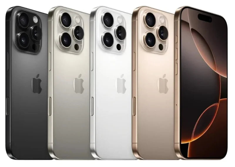 Original iPhone 16 Pro 16Pro 128GB/256GB/512GB/1TB ROM 8GB RAM Unlocked 5G Smart Phone Official Package Looks Like New - Merit Sell