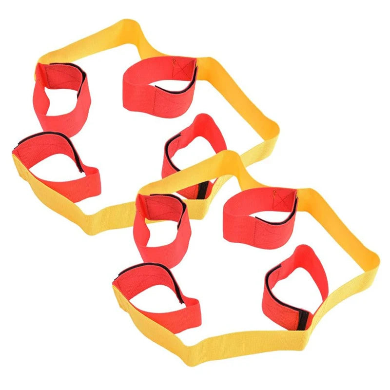 Outdoor Group Games For Kids And Adults 5/4/3 Legged Race Band Giant Footsteps Team Building Relay Races Field Day Activities - Merit Sell