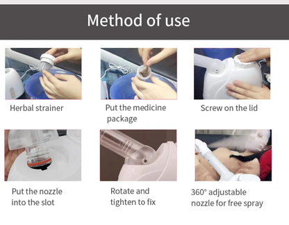 Ozone Facial Steamer Warm Mist Humidifier for Face Deep Cleaning Vaporizer Sprayer Salon Home Spa Skin Care Whitening - Merit Sell