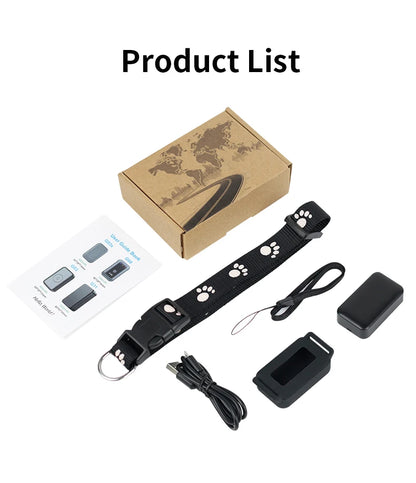 P03 Pet GPS Tracker RealTime Tracking Quadruple precise positioning App controlled for Dogs/Cats,Car, the elderly person Locator - Merit Sell
