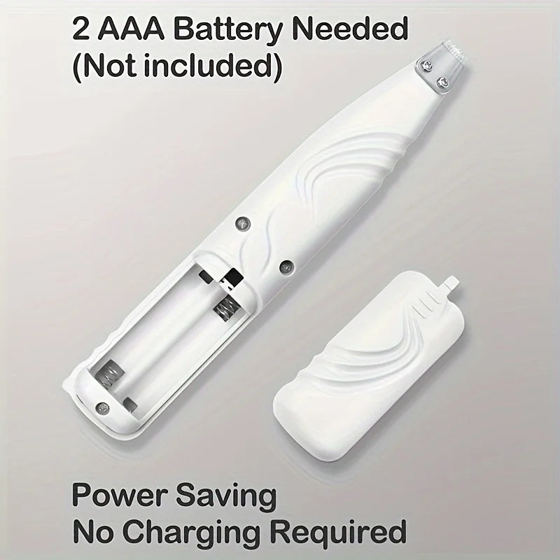 Paw Trimmer for Grooming, Cordless Electric Small Pet Grooming Clippers Hair Trimmer for Dogs Cats, Low Noise for Trimming Pet's - Merit Sell