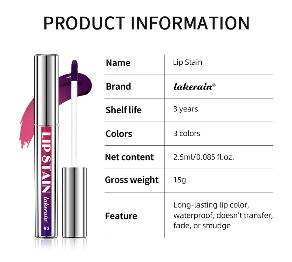 Peel Off Lip Stain Reveal Long Lasting Waterproof Pink Lip Tint Transfer Proof Non-stick Cup Natural Lip Stain Women's Cosmetics - Merit Sell