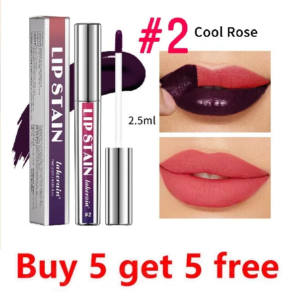 Peel Off Lip Stain Reveal Long Lasting Waterproof Pink Lip Tint Transfer Proof Non-stick Cup Natural Lip Stain Women's Cosmetics - Merit Sell