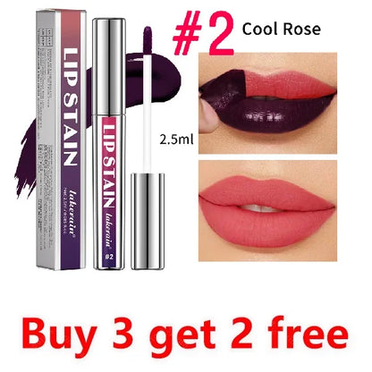 Peel Off Lip Stain Reveal Long Lasting Waterproof Pink Lip Tint Transfer Proof Non-stick Cup Natural Lip Stain Women's Cosmetics - Merit Sell