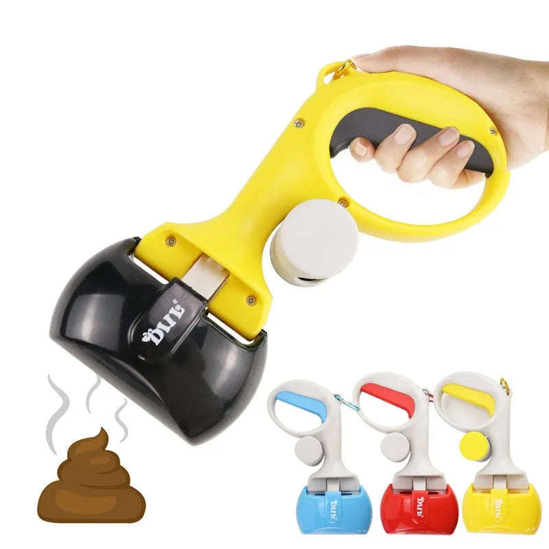 Pet Dog Pooper Scooper Portable Outdoor Cleaner Garbage Picker Poop Bag Collection Convenient Cleaning Tools Dog Poop Collector - Merit Sell