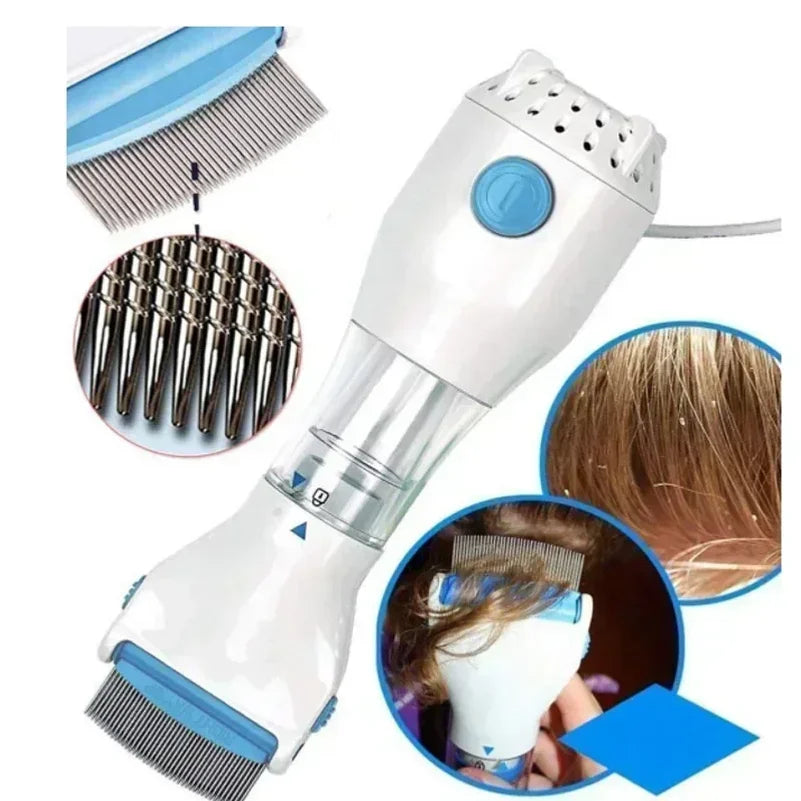 Pet Electric Lice Grabber Comb Multifunctional Physical Flea Removal Killer Brush for Cats Dogs Hair Cleaner Lice Remover Comb - Merit Sell