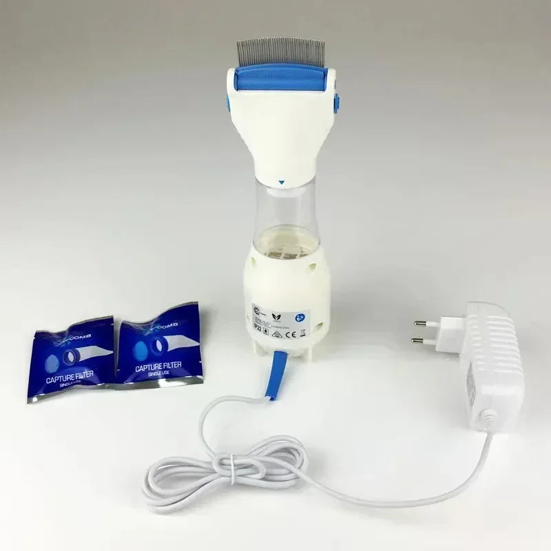 Pet Electric Lice Grabber Comb Multifunctional Physical Flea Removal Killer Brush for Cats Dogs Hair Cleaner Lice Remover Comb - Merit Sell