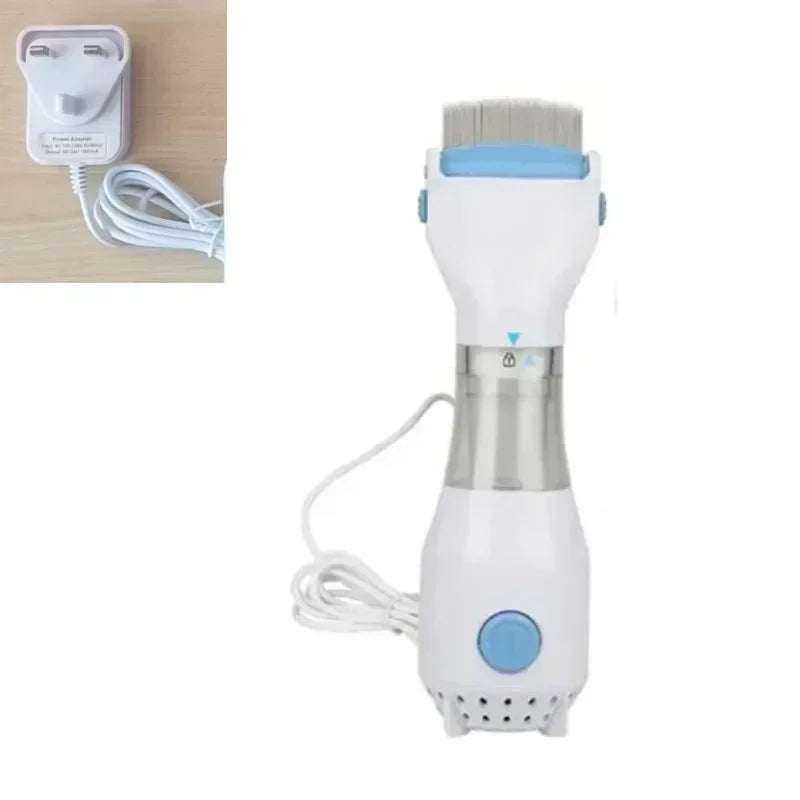 Pet Electric Lice Grabber Comb Multifunctional Physical Flea Removal Killer Brush for Cats Dogs Hair Cleaner Lice Remover Comb - Merit Sell