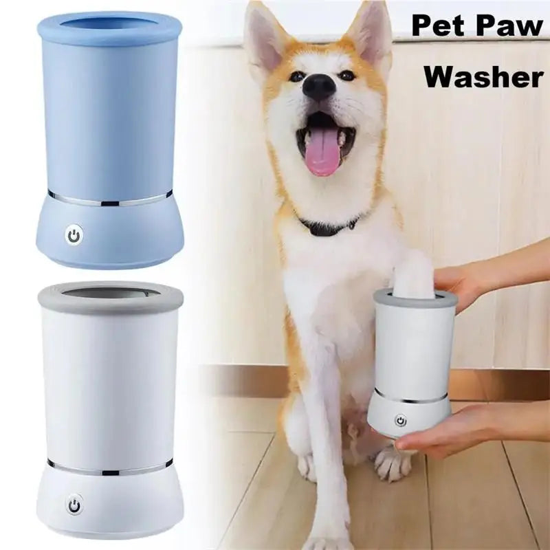 Pet Feet Washer Electrical Pet Paw Cleaner Automatic Pet Foot Cleaning Cup Portable Quick Low Noise Dog Cat Paw Cleaner - Merit Sell