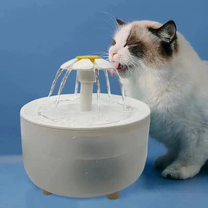 Pets Water Fountain Auto Filter USB Electric Mute Cat Drinker Bowl 1200mL Recirculate Filtring Drinker for Cats Water Dispenser - Merit Sell