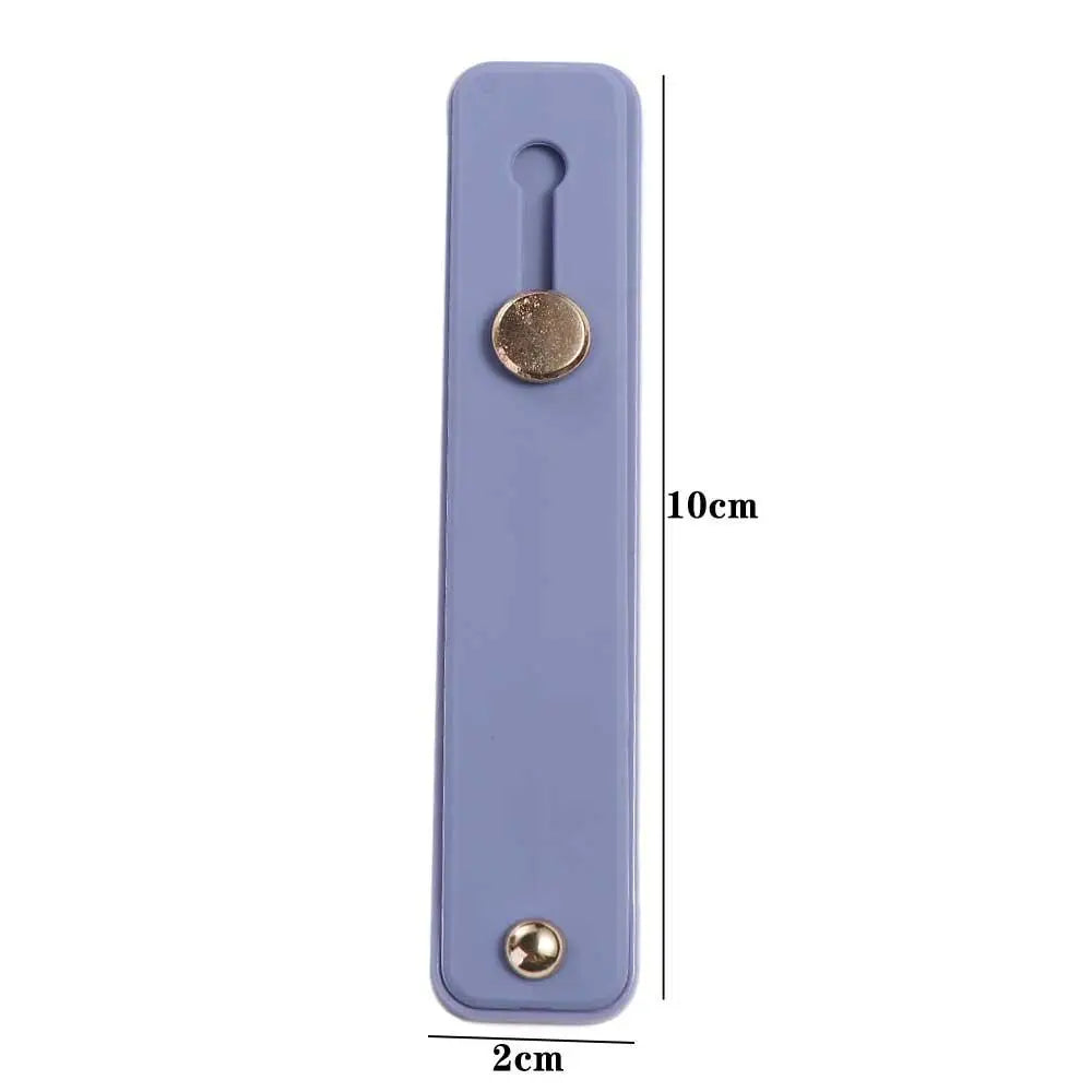 Phone Stand Grip Candy Color Silicone Telescopic Finger Strap Mobile Phone Desktop Bracket Smartphone Support - Merit Sell