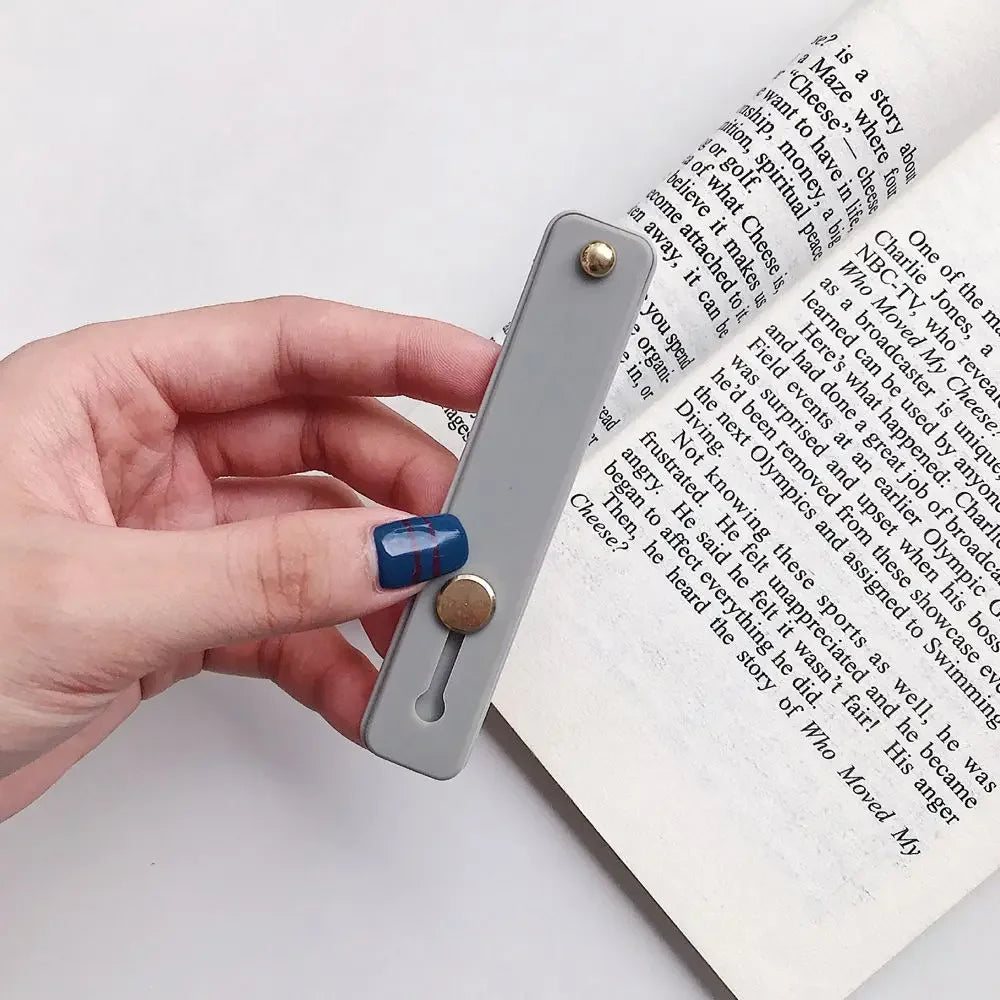 Phone Stand Grip Candy Color Silicone Telescopic Finger Strap Mobile Phone Desktop Bracket Smartphone Support - Merit Sell