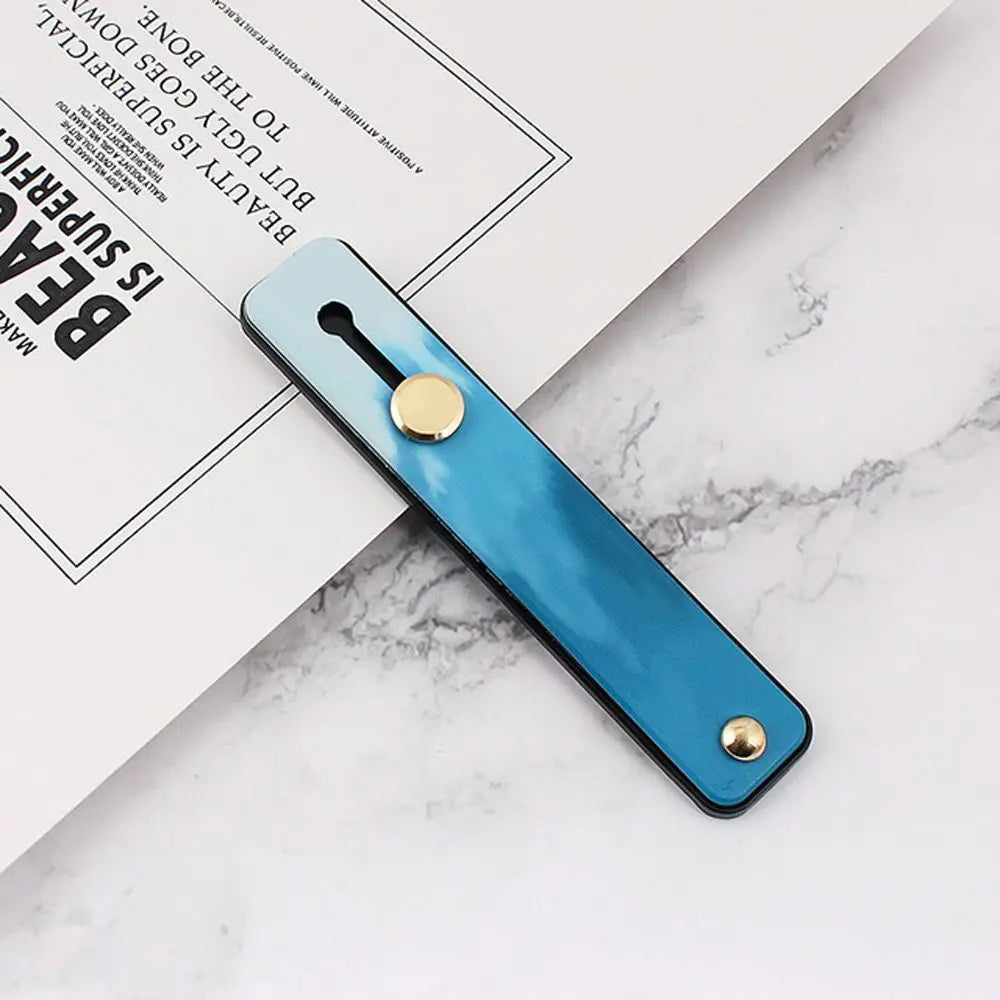 Phone Stand Grip Candy Color Silicone Telescopic Finger Strap Mobile Phone Desktop Bracket Smartphone Support - Merit Sell