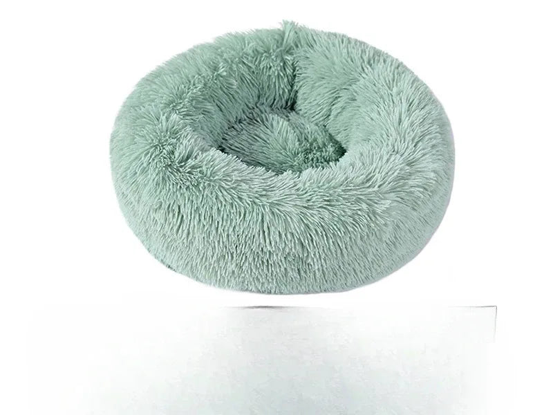 Plush Pet Nest Winter Cat Nest Dog Nest Warm Detachable and Washable Round Cat Nest Pet Bed Seasonal Universal Decoration Home - Merit Sell