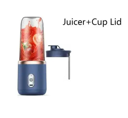 Portable Blender Bottle Electric 6 Blades Multifunction Juice Blender Fresh Juice Smoothie Blender Ice CrushCup Food Processor - Merit Sell