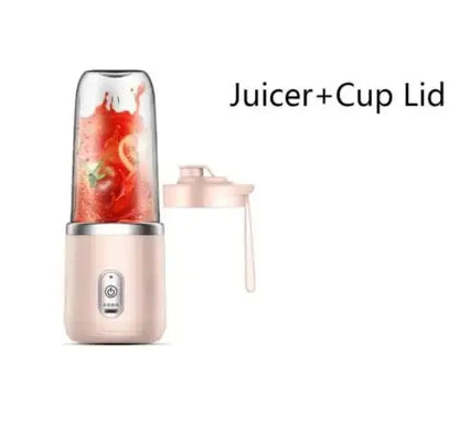 Portable Blender Bottle Electric 6 Blades Multifunction Juice Blender Fresh Juice Smoothie Blender Ice CrushCup Food Processor - Merit Sell