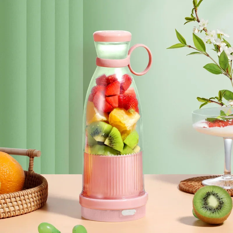 Portable Blender USB Rechargeable Mini Juicer Blender Personal Size Kitchen blenders for Juices Shakes and Smoothies - Merit Sell
