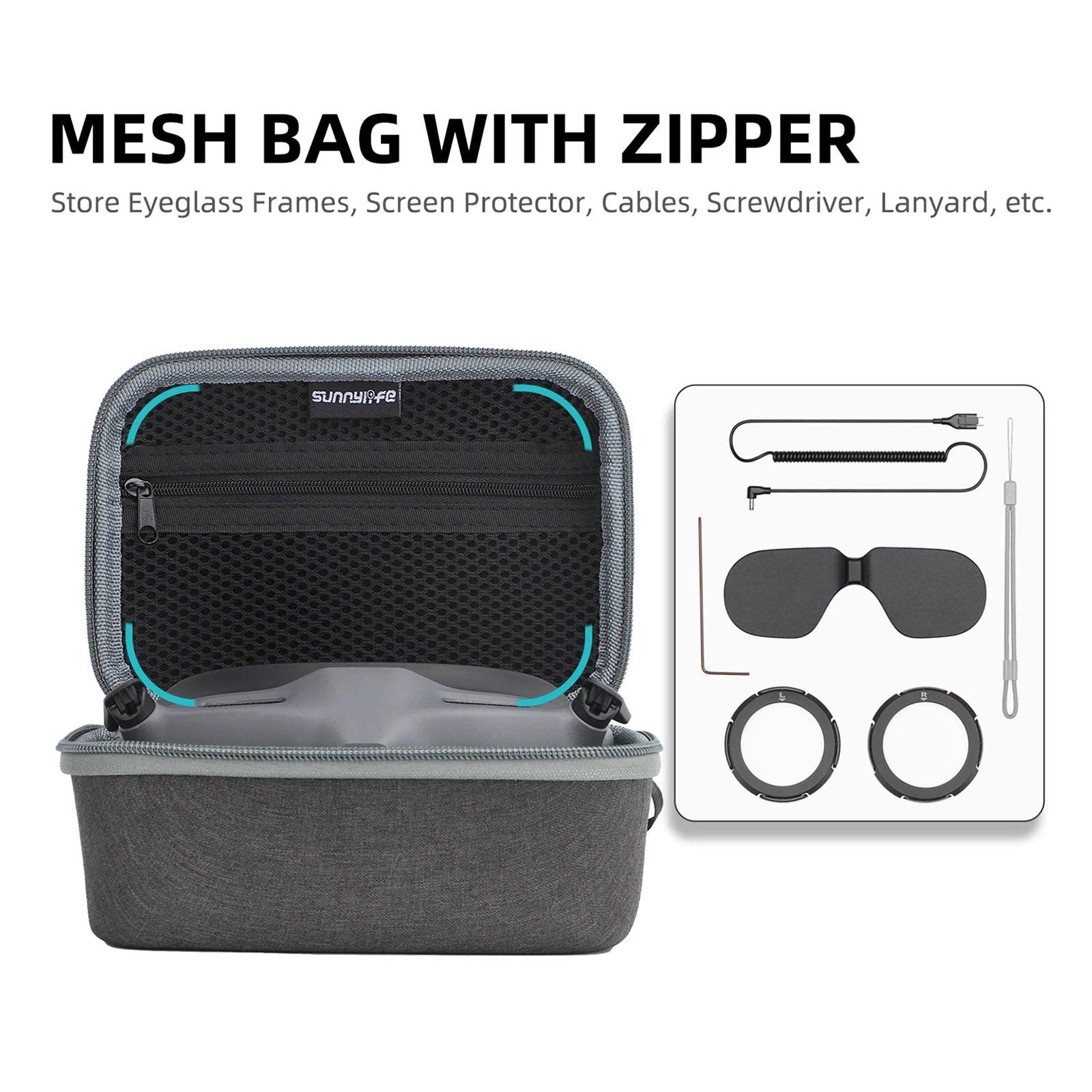 Portable Carrying Case Handbags Handheld Storage Bag Suitcase RC Drone Accessories Storage Handbags for DJI Avata FPV Goggles V2 - Merit Sell