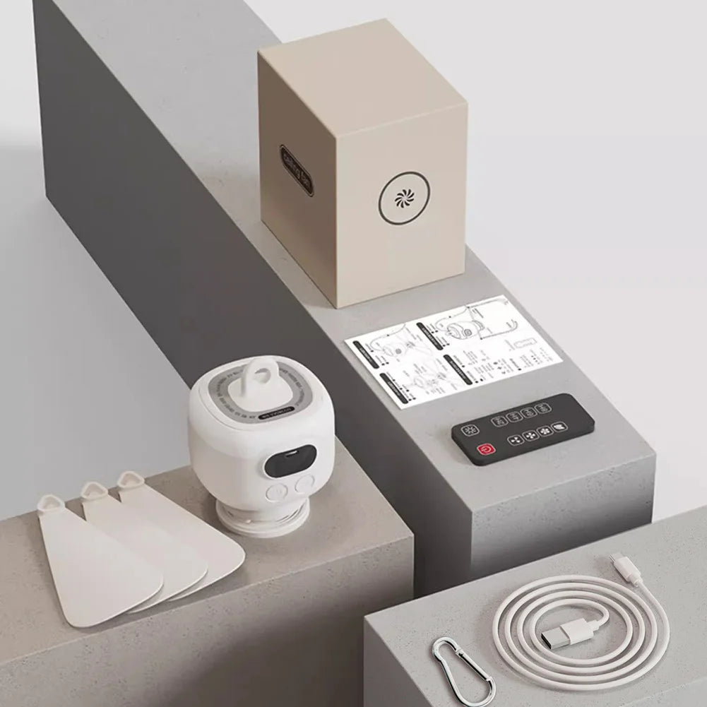 Portable Ceiling Fan Light Rechargeable Camping Fan with Remote Control Outdoor Fan for Outdoor Camping Dorm - Merit Sell