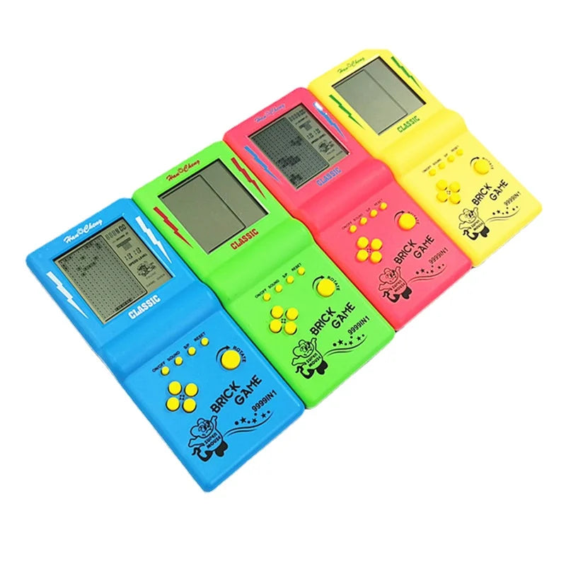 Portable Game Console BRICK GAME Handheld Game Players Electronic Game Toys Pocket Game Console Classic Childhood Gift - Merit Sell