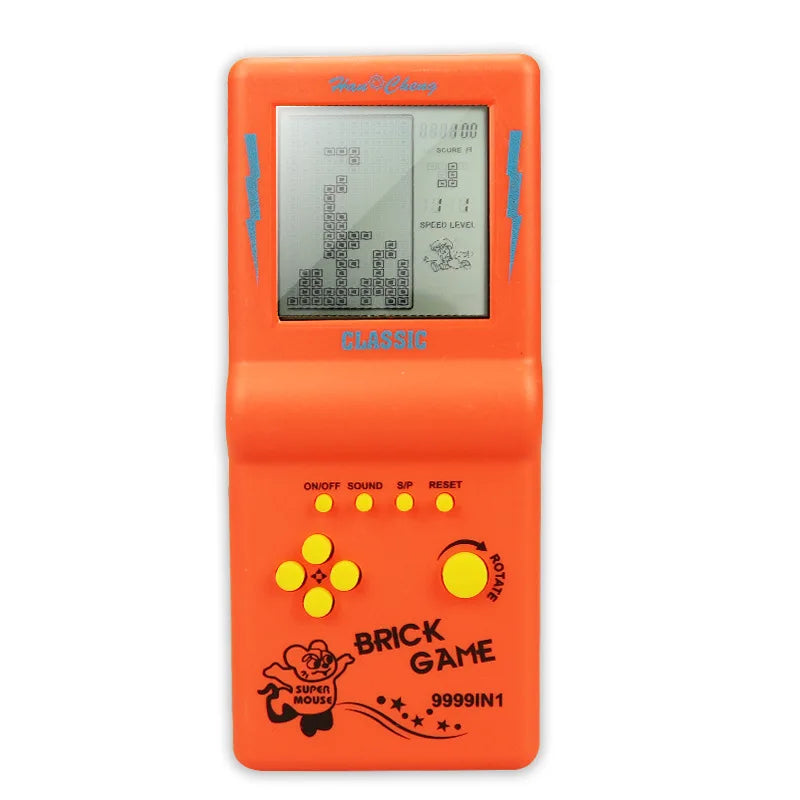 Portable Game Console BRICK GAME Handheld Game Players Electronic Game Toys Pocket Game Console Classic Childhood Gift - Merit Sell