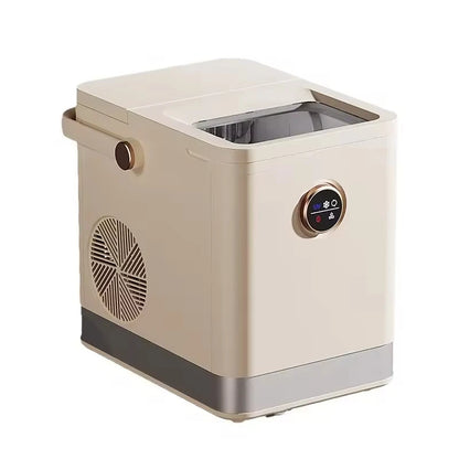 Portable Ice Maker 1.5L, 220V Mini Electric Machine for Home/Dorm/Cafe with Automatic Clean & Energy Saving Campus Use - Merit Sell