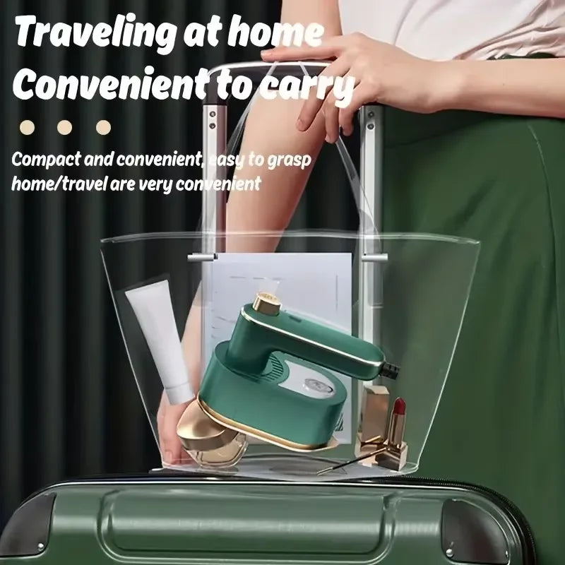 Portable Mini Steam Iron, A Must-Have Handheld Clothing Steamer Iron For Travel, Fashionable Electric Iron - Merit Sell