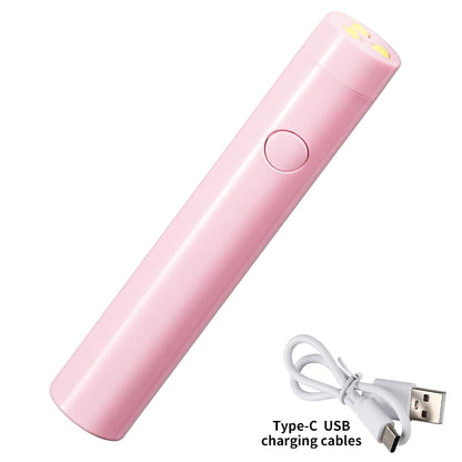 Portable Nail UV LED Lamp And LED Light Support Base Rechargeable for Nails Gel Polish Drying UV Lamp for Nails Art Desk Stand - Merit Sell