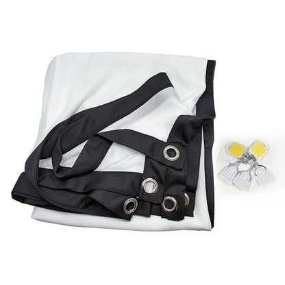 Portable Projector Screen for Home Theater Outdoor HD White Foldable Anti-Crease (60Inch) - Merit Sell